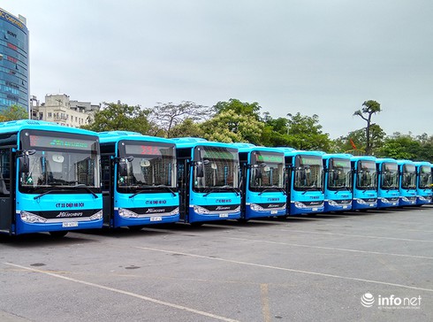 Hà Nội: Thay mới xe buýt tuyến Trần Khánh Dư – Nam Thăng Long - ảnh 1