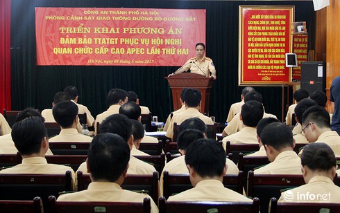 CSGT Hà Nội sẽ xử lý nghiêm các vi phạm quyền ưu tiên trong dịp APEC 2017 - ảnh 1