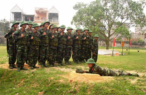 Lính mới trên thao trường - ảnh 3
