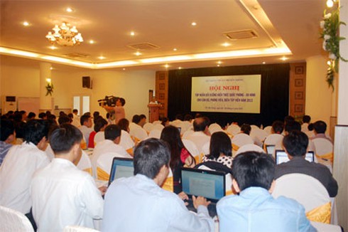 200 PV, BTV được tập huấn kiến thức quốc phòng, an ninh - ảnh 1