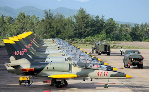 Hình ảnh học viên phi công quân sự huấn luyện trên máy bay L-39 - ảnh 4