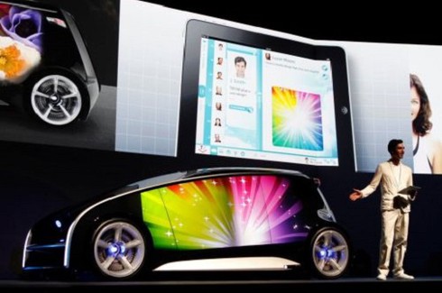 Toyota đưa xe hơi giao diện điện thoại