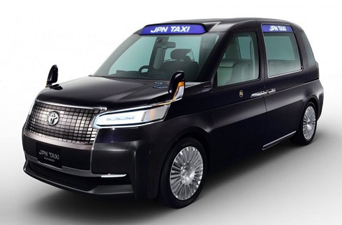 Đây là xe Taxi tương lai ở Nhật Bản - ảnh 1