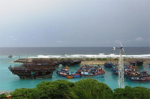 Quân dân đảo Song Tử Tây, Trường Sa an toàn sau bão Haiyan - ảnh 2