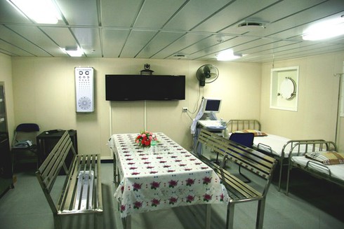 Bên trong tàu bệnh viện hiện đại nhất của hải quân Việt Nam - ảnh 7