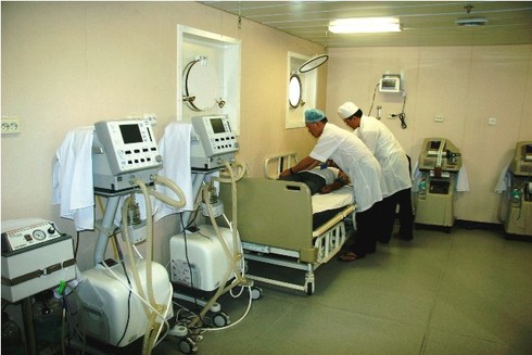 Bên trong tàu bệnh viện hiện đại nhất của hải quân Việt Nam - ảnh 2