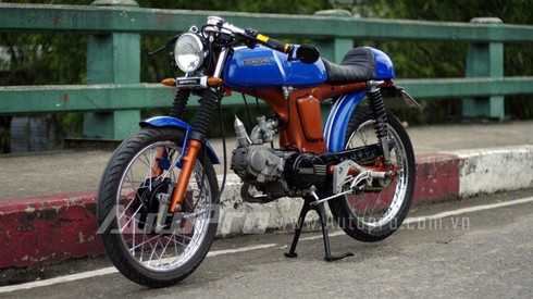 Dân chơi Sài thành độ Honda 67 thành xe café racer