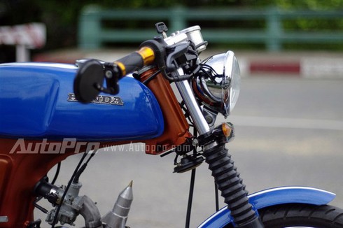 Dân chơi Sài thành độ Honda 67 thành xe café racer 13