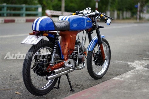 Dân chơi Sài thành độ Honda 67 thành xe café racer 9