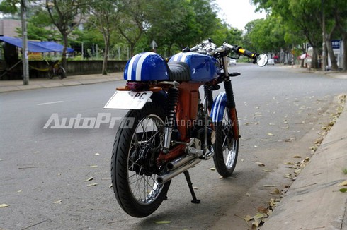 Dân chơi Sài thành độ Honda 67 thành xe café racer 8
