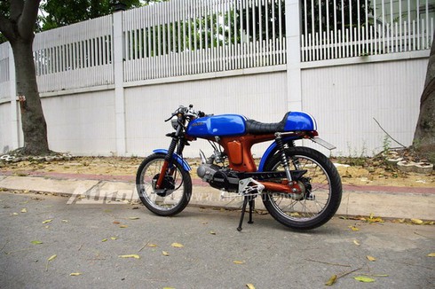 Dân chơi Sài thành độ Honda 67 thành xe café racer 4