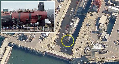 Ảnh tàu ngầm Kilo Hà Nội làm