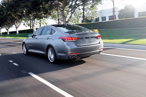 Thiết kế ấn tượng mạnh của xe Hyundai Genesis mới - ảnh 2