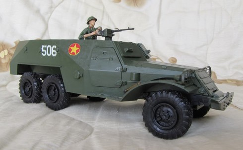 Hoàn thiện nâng cấp xe bọc thép BTR-152 trong quân đội VN - ảnh 7