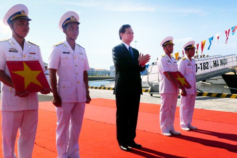 Phát biểu của Thủ tướng tại Lễ thượng cờ quốc gia tàu ngầm Kilo - ảnh 1