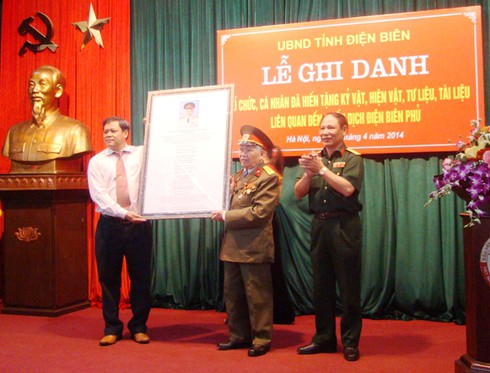 Có thêm 200 hiện vật Điện Biên Phủ được hiến tặng - ảnh 1