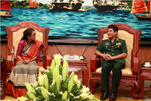 Đại biểu Học viện Quốc phòng Ấn Độ phản đối hành động của Trung Quốc - ảnh 3