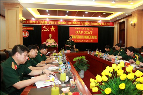 Tổng cục Chính trị gặp mặt các nhà khoa học - ảnh 1