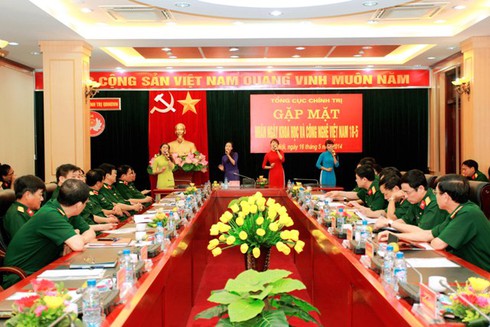 Tổng cục Chính trị gặp mặt các nhà khoa học - ảnh 2