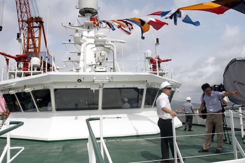 Lực lượng kiểm ngư nhận tàu hiện đại nhất KN-781 - ảnh 14