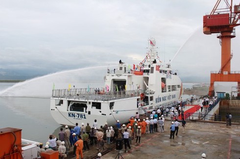 Lực lượng kiểm ngư nhận tàu hiện đại nhất KN-781 - ảnh 8