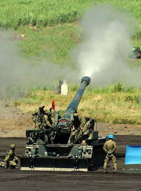 Điểm danh các vũ khí hiện đại Nhật Bản vừa đưa ra tập trận - ảnh 7