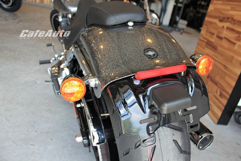 Harley Davidson Breakout 2014 sơn đốm ánh bạc ấn tượng tại Sài Gòn - ảnh 9