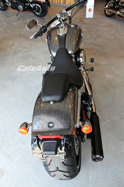 Harley Davidson Breakout 2014 sơn đốm ánh bạc ấn tượng tại Sài Gòn - ảnh 4