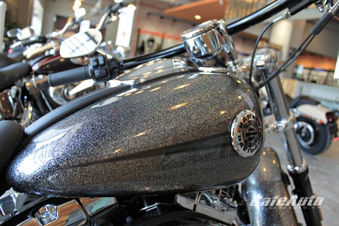 Harley Davidson Breakout 2014 sơn đốm ánh bạc ấn tượng tại Sài Gòn - ảnh 6