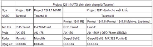 Phân biệt tàu tên lửa tấn công nhanh Molniya và Tarantul - ảnh 5