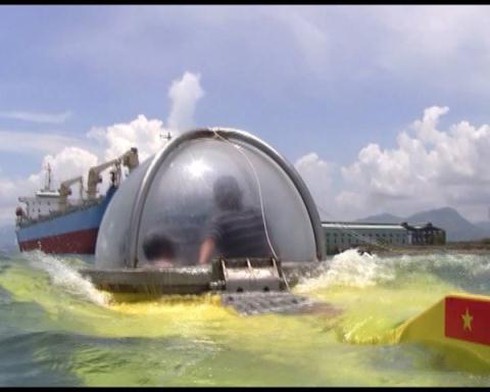 Việt Nam chế tạo thành công tàu lặn mi ni Hòa Bình - ảnh 6