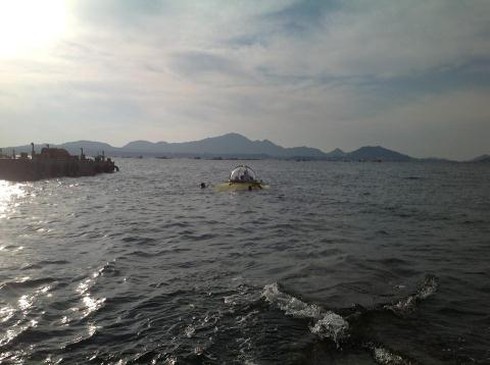 Việt Nam chế tạo thành công tàu lặn mi ni Hòa Bình - ảnh 7