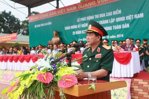 Hình ảnh Quân đội Việt Nam phát động đợt thi đua cao điểm 4 nhất - ảnh 6
