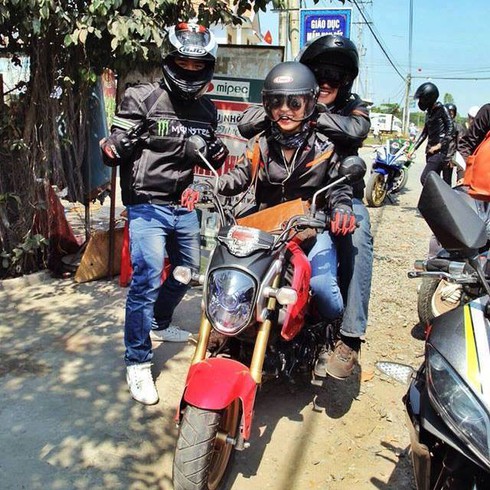 Hội Honda MSX125 Việt Nam có nữ leader 9X - ảnh 3