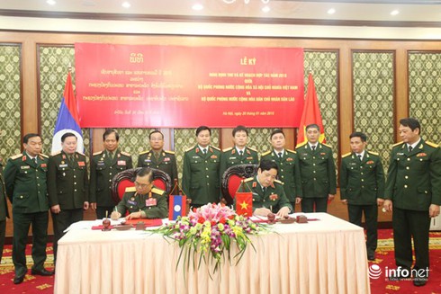 Quân đội Việt Nam-Lào tiếp tục tăng cường hợp tác - ảnh 2