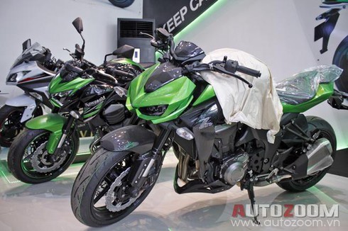Lô xe máy Kawasaki chính hãng đầu tiên về Việt Nam - ảnh 5