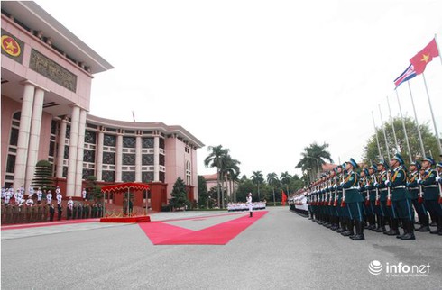 Hình ảnh Bộ trưởng Bộ các LLVT nhân dân Triều Tiên thăm Việt Nam - ảnh 3