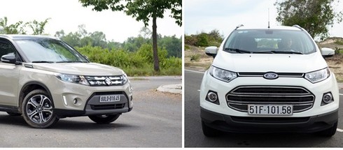 Suzuki Vitara và Ford EcoSport: Tân binh thách thức kẻ thống lĩnh - ảnh 1