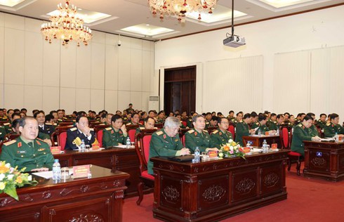 Quân ủy Trung ương gặp mặt đại biểu quân đội dự Đại hội Đảng toàn quốc - ảnh 3