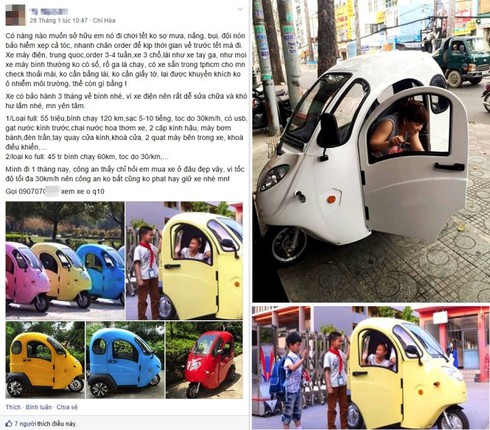 Cục Đăng kiểm khuyến cáo người dân không mua ôtô điện mini - ảnh 1