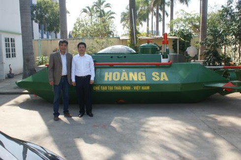 Tàu ngầm mini Hoàng Sa ra biển: Bước tiến mới - ảnh 9