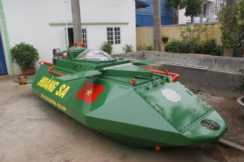 Tàu ngầm mini Hoàng Sa ra biển: Bước tiến mới - ảnh 11