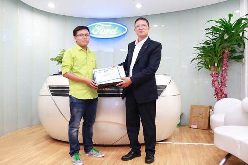 Ford Việt Nam trao giải thi vẽ tranh “Đã có cồn, đừng dồn chân ga” - ảnh 3