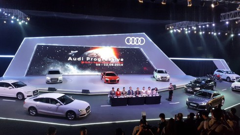 Audi Progressive lần đầu tiên tại Hà Nội khai màn tưng bừng - ảnh 1