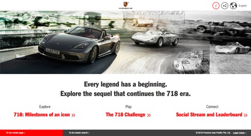 Cuộc đua xe Porsche 718 Boxter và Cayman trực tuyến khai màn - ảnh 3
