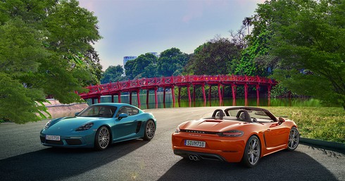 Cuộc đua xe Porsche 718 Boxter và Cayman trực tuyến khai màn - ảnh 4
