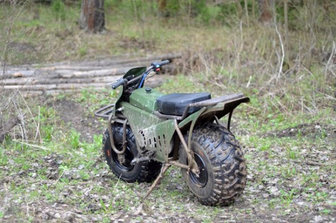 Cận cảnh mô tô 'bánh béo' Taurus - chuyên gia vượt bùn lầy của Nga - ảnh 7