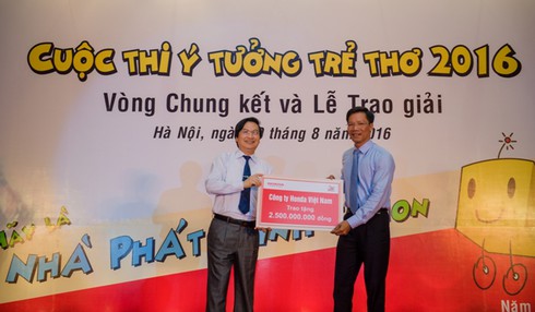 Honda VN trao giải Nhất 'Ý tưởng trẻ thơ 2016