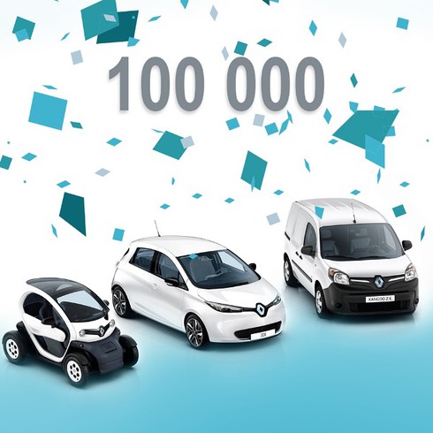 Renault đã bán tới chiếc xe ô tô điện thứ 100.000 - ảnh 1