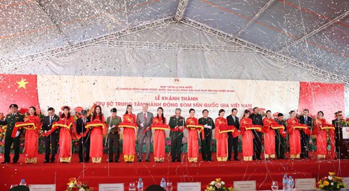 Khánh thành Trụ sở Trung tâm Hành động bom mìn Quốc gia - ảnh 9